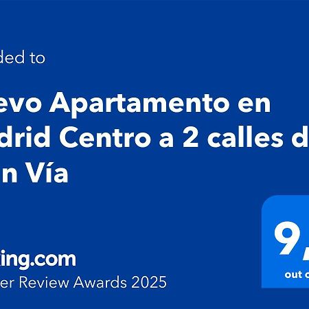 Nuevo Apartamento En Madrid Centro A 2 Calles De Gran Via المظهر الخارجي الصورة