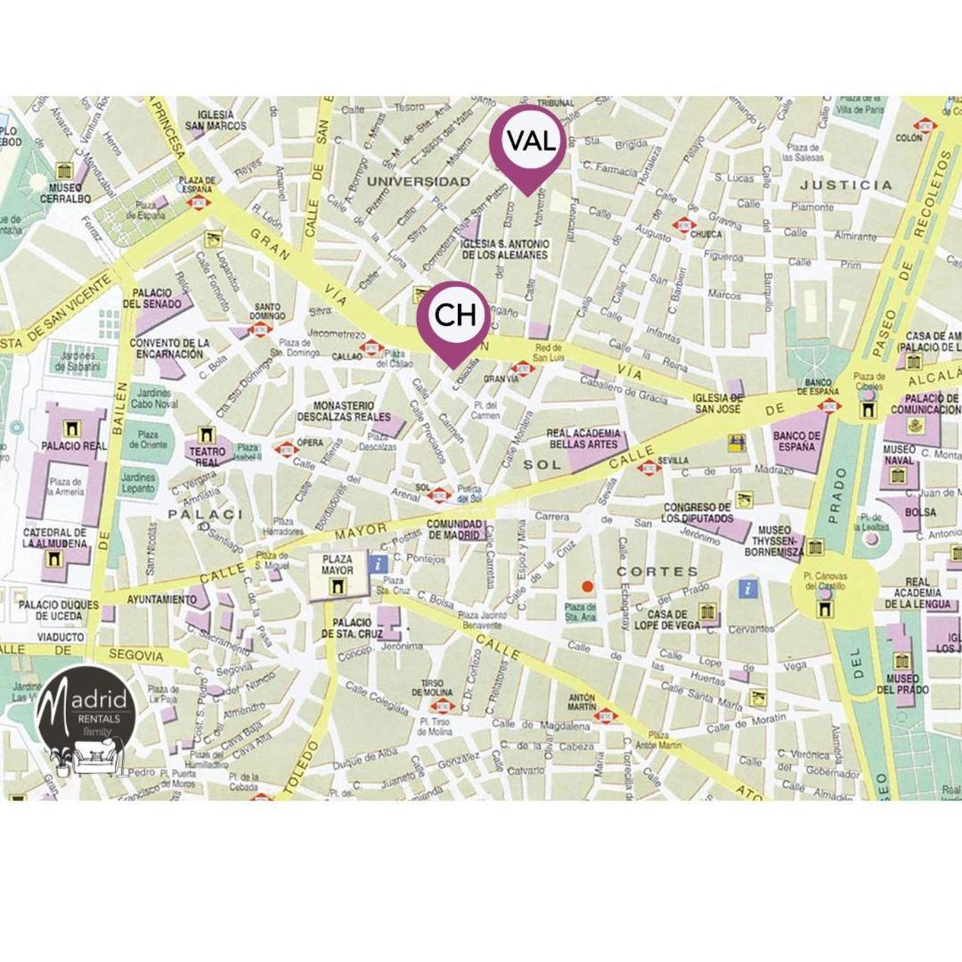 Nuevo Apartamento En Madrid Centro A 2 Calles De Gran Via المظهر الخارجي الصورة